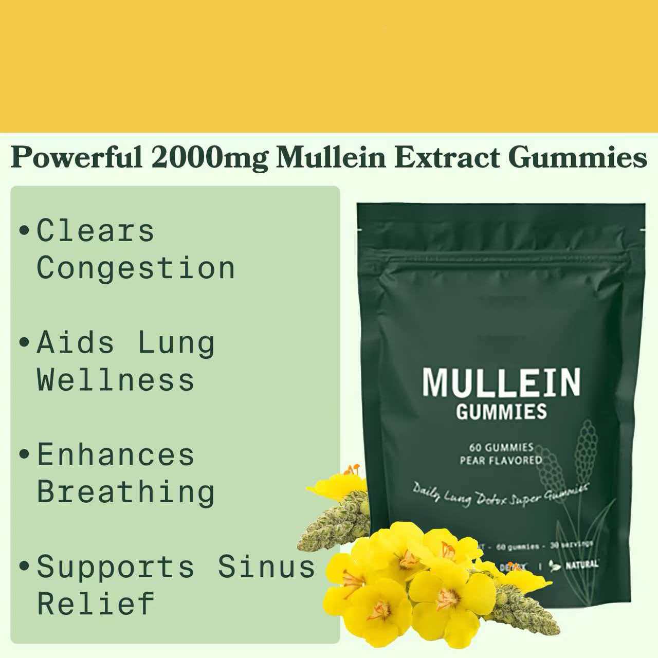 PureMullein Mullein Gummies