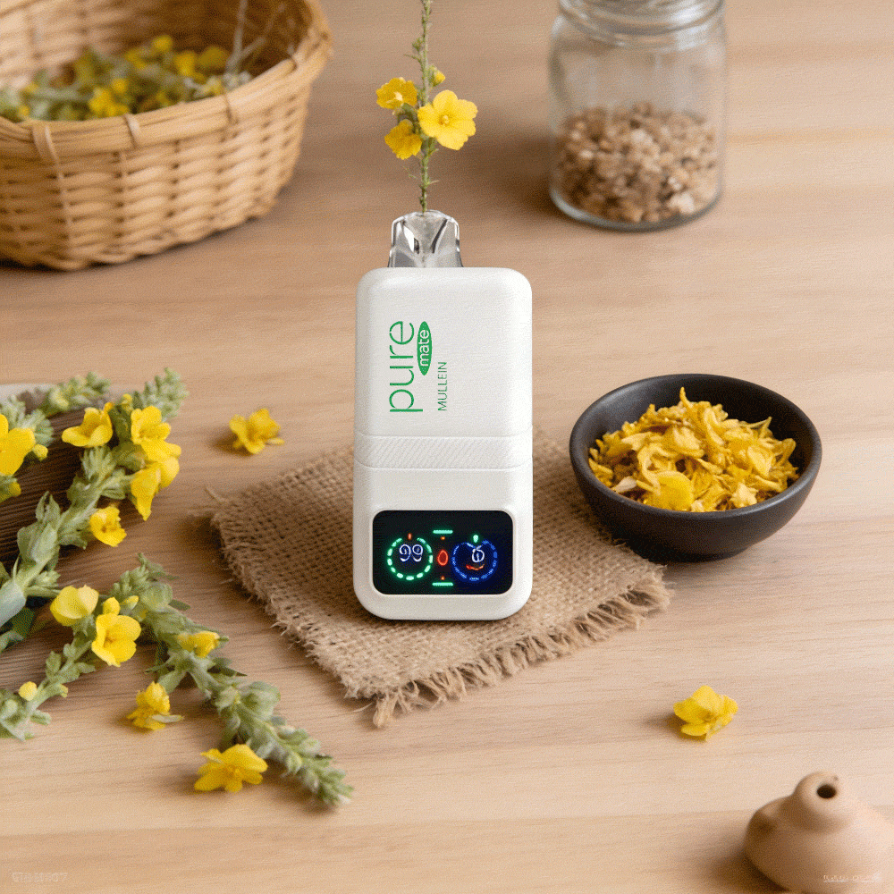Mullein Vape Pen | Zero Nicotine Herbal Inhaler for Lung Health | Pure Mullein Mullein Vape Pen | Zero Nicotine Herbal Inhaler for Lung Health | Pure Mullein
