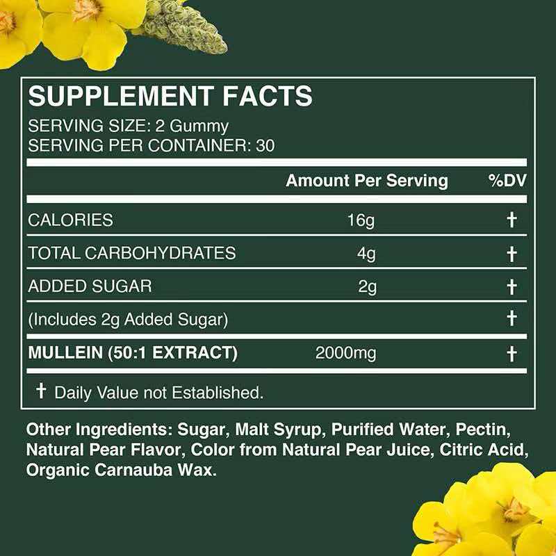 PureMullein Mullein Gummies