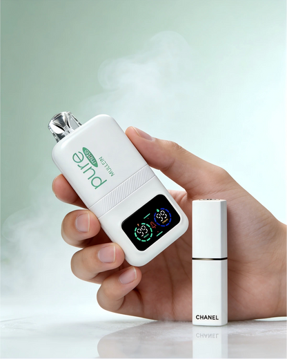 Pure Mate 10000 puff mullein vape pen compact size